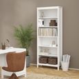 Barcelona White Bookcase
