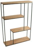 Bastia Teak Wood Open Shelving Unit