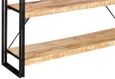Bhuj Industrial Style Wooden Wide Shelving Unit
