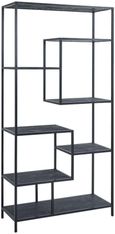 Black Metal Large Multi Shelf Unit
