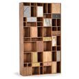 Bonham Bookcase - Mango Wood - Multi Door