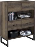 Cabell Brown Office Bookshelf - 9665096COMUK