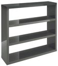 Clearance - Puro Charcoal High Gloss Bookcase - FSS14819