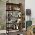 Clearance - Vander Walnut Bookshelf