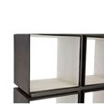 Compo Shelving Unit - Open - Silver Metal
