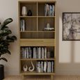 Scandic Bookcase - 1 Drawer - Large - Oak
