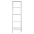 Dayak Shelving Unit - Open Ladder - White Wood
