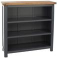 Dunkeld Blue Low Bookcase