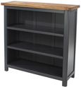 Dunkeld Blue Low Bookcase