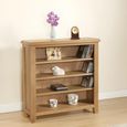 Dorset Bookcase - Low - Oak