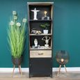 Bookcase - Mango Wood - Narrow