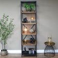 Shelves - Reclaimed Wood and Metal - Tall