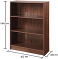 Edwards Low Wide Bookcase - Variant Available