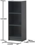 Edwards Medium Narrow Bookcase - Variant Available