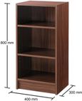 Edwards Small Narrow Bookcase - Variant Available