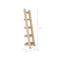 Hambledon Shelf Ladder 5 Tier Natural Oak