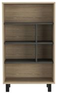Harvard Grey Wood Effect Display Bookcase