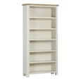 Hayley Bookcase - Large - Oak and White