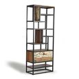 Jakin Bookcase - Industrial Style - Recycled Wood