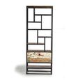 Jakin Bookcase - Industrial Style - Recycled Wood