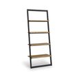 Jersey Bookcase - Ladder Industrial Style - Oak