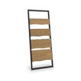 Jersey Bookcase - Ladder Industrial Style - Oak