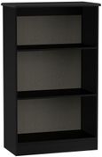 Knightsbridge Black Gloss Bookcase