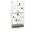 Kubo Etagere - Marble and Glass Shelving Unit - Variation Available