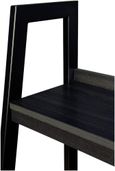 Laurens 4 Shelf Ladder Bookshelf in Black - 9482096UK
