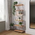 Lewis Wotan Oak Tall Bookcase Storage Unit