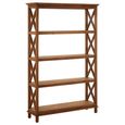 Lovina Shelving Unit - Open - Teak Wood