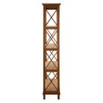 Lovina Shelving Unit - Open - Teak Wood