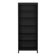 Madrid Black Bookcase