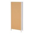 Madrid White Bookcase