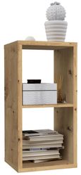 Mauro Artisan Oak Effect 2 Open Shelving Unit