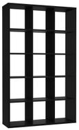 Mauro Matt Black 15 Open Shelving Unit