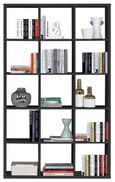 Mauro Matt Black 15 Open Shelving Unit
