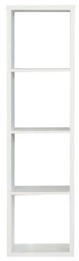 Mauro Matt White 4 Open Shelving Unit
