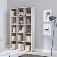 Mauro Sand Oak Effect 15 Open Shelving Unit
