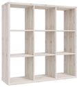 Mauro Sand Oak Effect 9 Open Shelving Unit