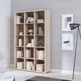 Mauro Sonoma Oak Effect 15 Open Shelving Unit