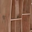 Monza Natural Acacia Wood - Bookcase