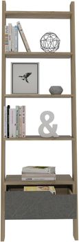 Manhattan Grey Ladder Bookcase