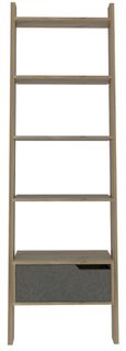 Manhattan Grey Ladder Bookcase
