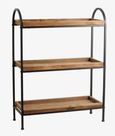 Patna Wood Open Shelving Rack