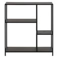 Newcastle Shelving Unit - Open - Small - Black
