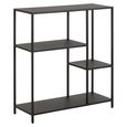 Newcastle Shelving Unit - Open - Small - Black