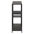 Newcastle Shelving Unit - Open - Small - Black