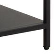 Newcastle Shelving Unit - Open - Small - Black