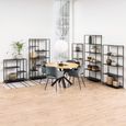 Newcastle Shelving Unit - Open - Small - Black